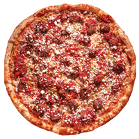 Meatball Parmigiana Pizza
