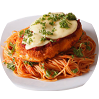 Veal Parmesan Pasta